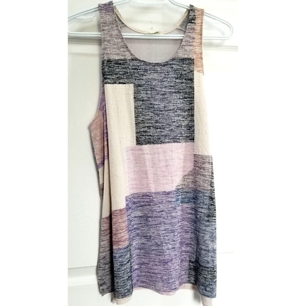 Aritzia Wilfred Free Colorblock Heathered Tank Small